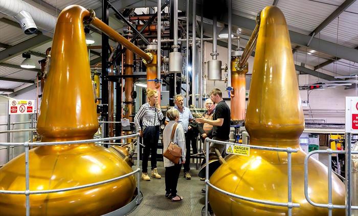 A guide describing the fermentation process at Penderyn Whisky